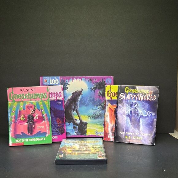 Goosebumps Books, Puzzle, Dvd - Picture 1 of 12